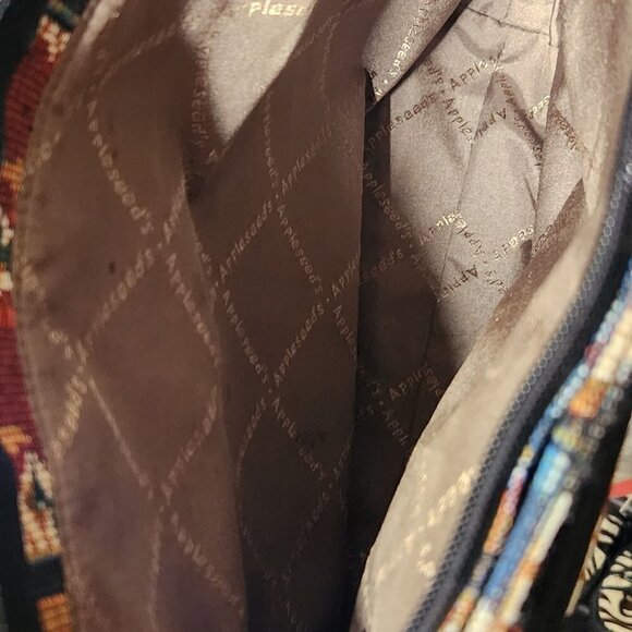 Vintage Appleseed's Tapestry Cottagecore Grannycore Tote Bag - Picture 10 of 11